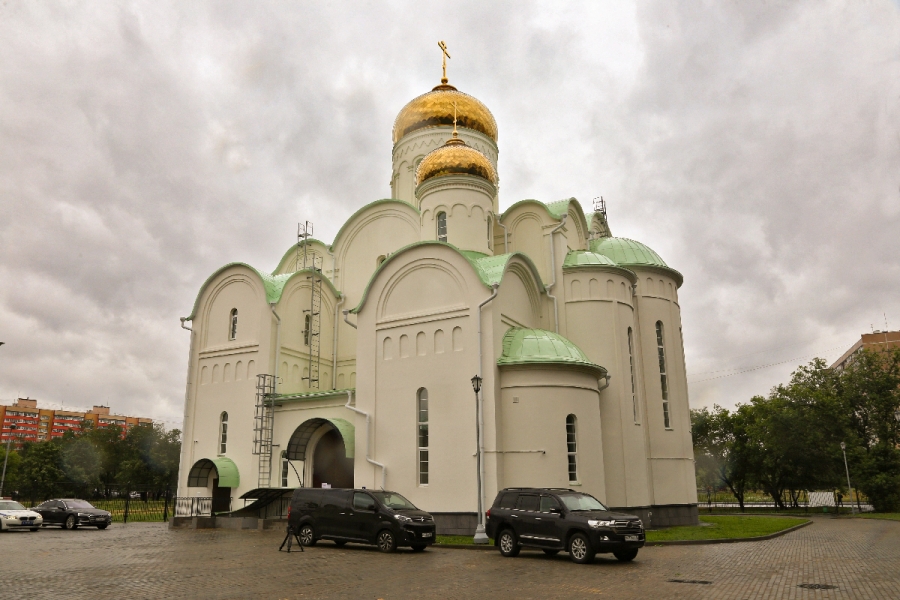 Храм Андрея Боголюбского в Текстильщиках Москва