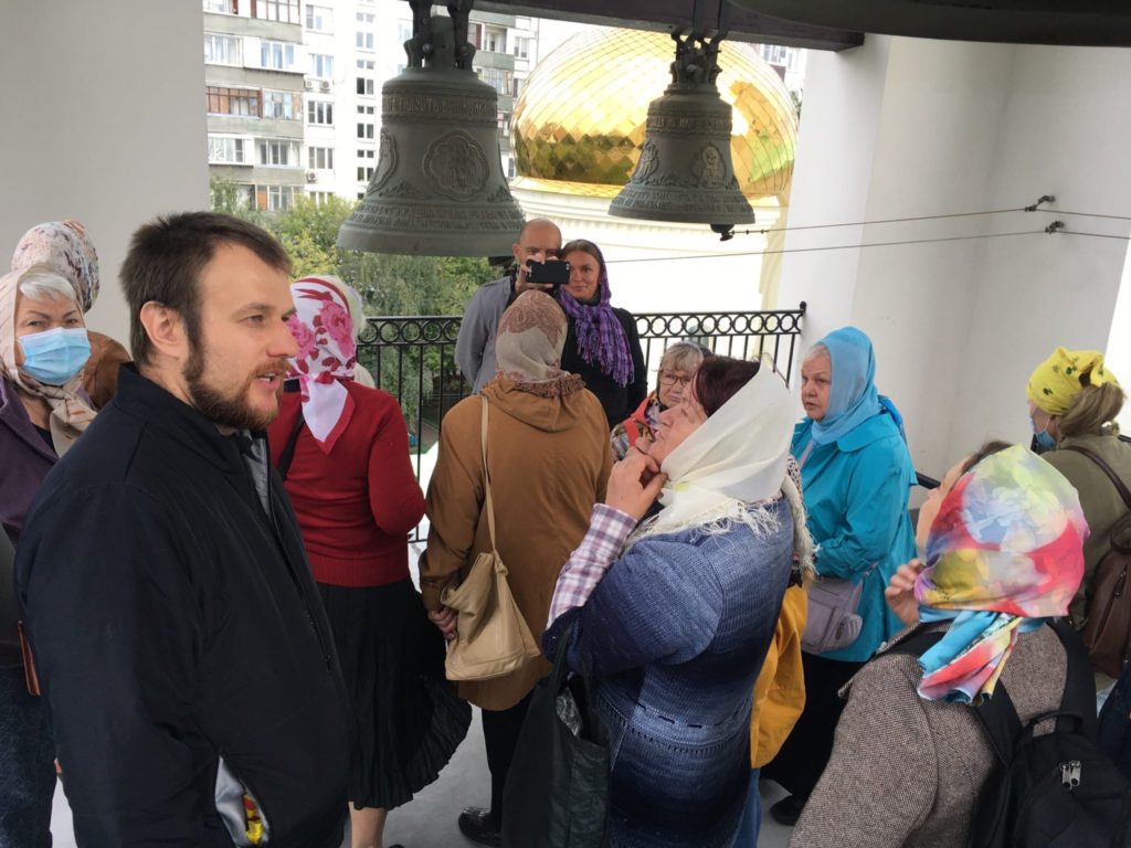 В храме св. князя Андрея Боголюбского на Волжском прошла экскурсия для  читателей городской библиотеки №113 | Храм в честь святого благоверного  князя Андрея Боголюбского на Волжском г. Москвы